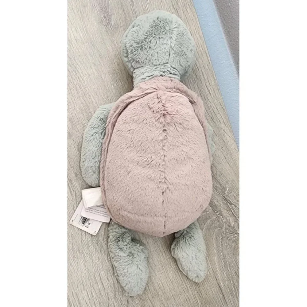 Jellycat Bashful Turtle Medium New With Tag- Tag has some wear see photos